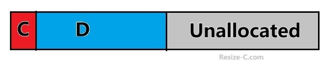 move d to end of disk